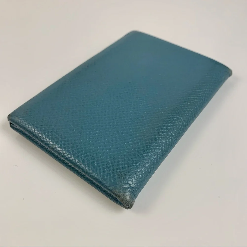 VINTAGE HERMÈS Calvi Card holder - Picture 4 of 16